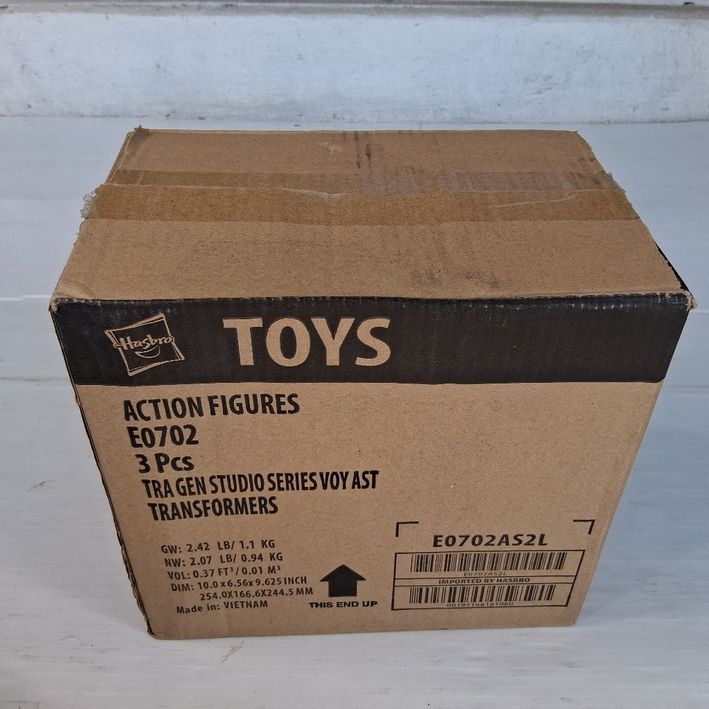 Hasbro Action Figures E0702 3 Pcs Tra Gen Studio Voy Ast Transformers #90 New